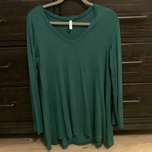 Dark Green knit top